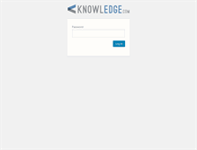 Tablet Screenshot of knowledge.com