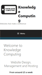 Mobile Screenshot of knowledge.co.uk